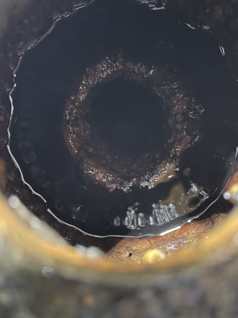 作業後
