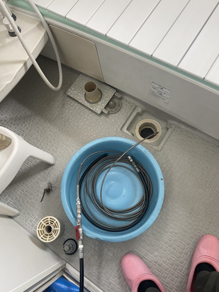 作業中
