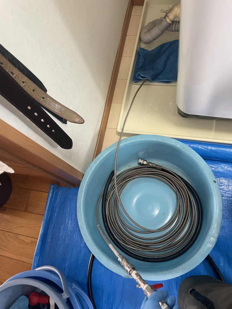作業中