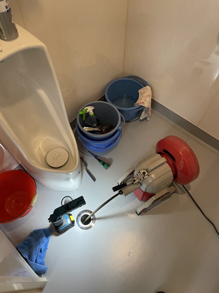 作業中